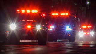 LAFD Engine 58, Battalion 18, Engine 68, Battalion 5, & Light Force 29 Responding