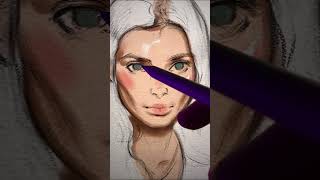 Digital Watercolor Portrait - Procreate -AvvArt
