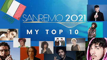 Sanremo 2021 My Top 10 ESC   ITALY