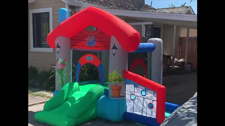 Action Air Bounce House - Let the Kids Bounce on the Bounce House