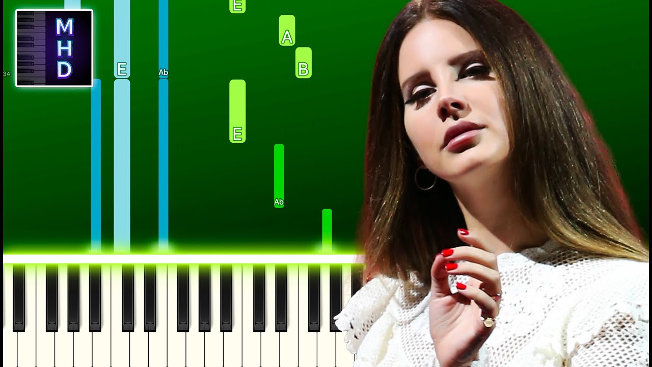Lana Del Rey - CARMEN (Piano Tutorial Easy)