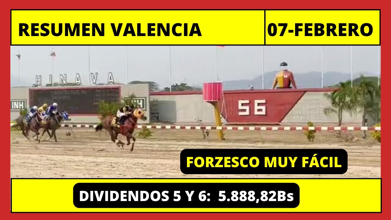 RESUMEN COMPLETO👉VALENCIA HINAVA HOY SABADO 7 DE FEBRERO DE 2026