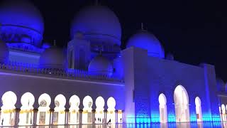 Абу-Даби. Мечеть Шейх Зайед. Призыв к молитве. Sheikh Zayed Mosque. Abu Dhabi. Beautiful Azan!