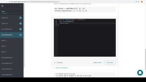 Module 1 - Array Methods 2