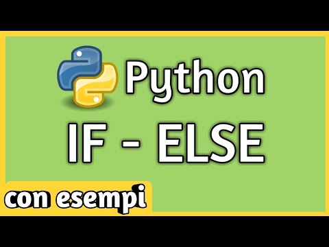 Video: Come si usano le istruzioni IF in Python?