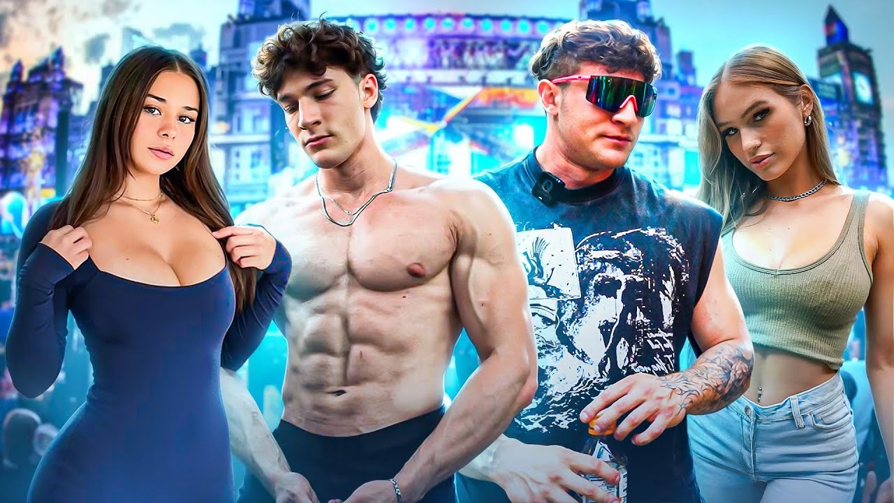BODYBUILDER GOES TO EDM RAVE! - YouTube