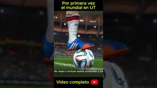 In FIFA 14, we had a 2014 WORLD CUP update in Ultimate Team for the first time