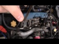 Как проверить уровень масла в двигателе субару