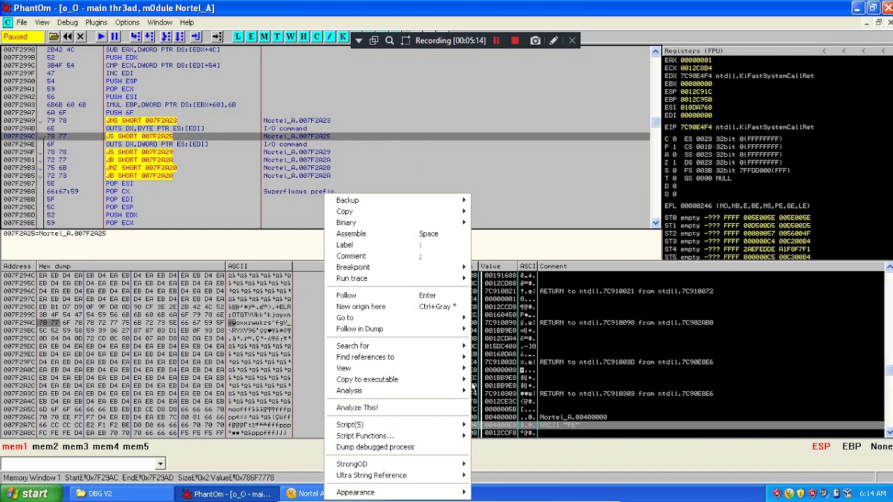 Nortel Antivirus Cracking Session