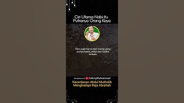 Nabi Harus Orang Kaya - Ngaji Gus Baha