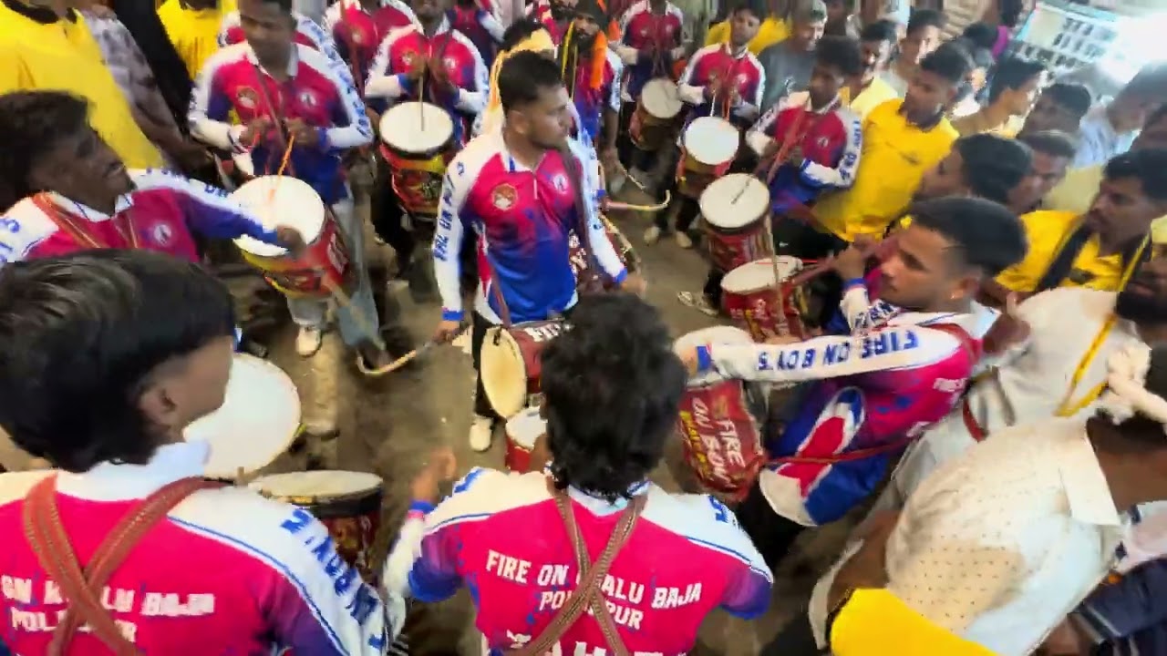 FIRE ON BOYS खालुबाजा पोलादपुर || आई पद्मावती पालखी व सासण काठी आगमन महाड छबिना उत्सव २०२६ 