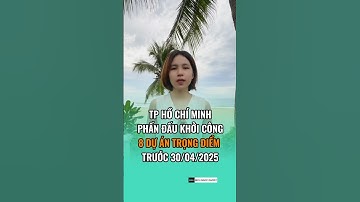 TP HCM phấn đấu khởi công 8 dự án trọng điểm trước 30/04/2025.