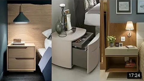 200 Modern Bedside table design ideas / Wooden nightstands designs