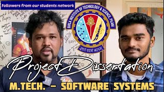 BITS PILANI WILP | M.Tech. | Informations about Final semester Project addressed | Students network