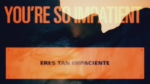 Pixies - You're So Impatient (Official Lyric Video)