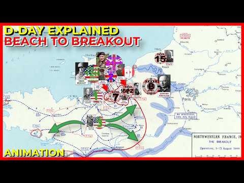 How the Allies Destroyed Two German Armies — Normandy Breakout 1944