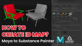 How to Create A Color ID Map in Maya for Substance Painter | Maya to Substance Painter Workflow