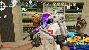 Brutal Strike CSGO Classic Mod Gameplay Neon Dust 2 Map - Brutal Strike CSGO Mobile