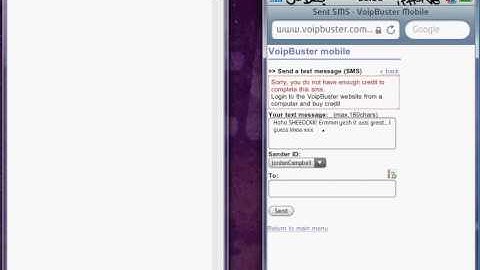 Re: iPod Touch / iPhone - How to send free texts (Works in UK)