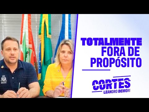 Prefeito de Joinville usa denúncia para tentar se promover