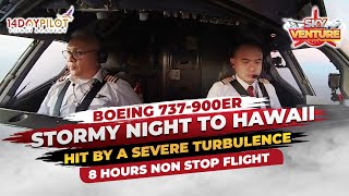 Boeing 737 - 900ER Hit by Severe Storm & Turbulence | Butter Landing!