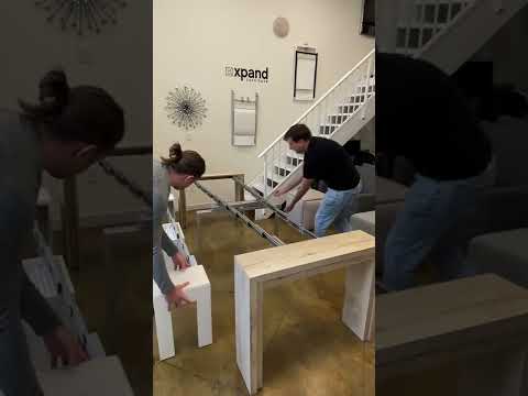 Video: Kompaktni i prostrani transformirajući stolovi
