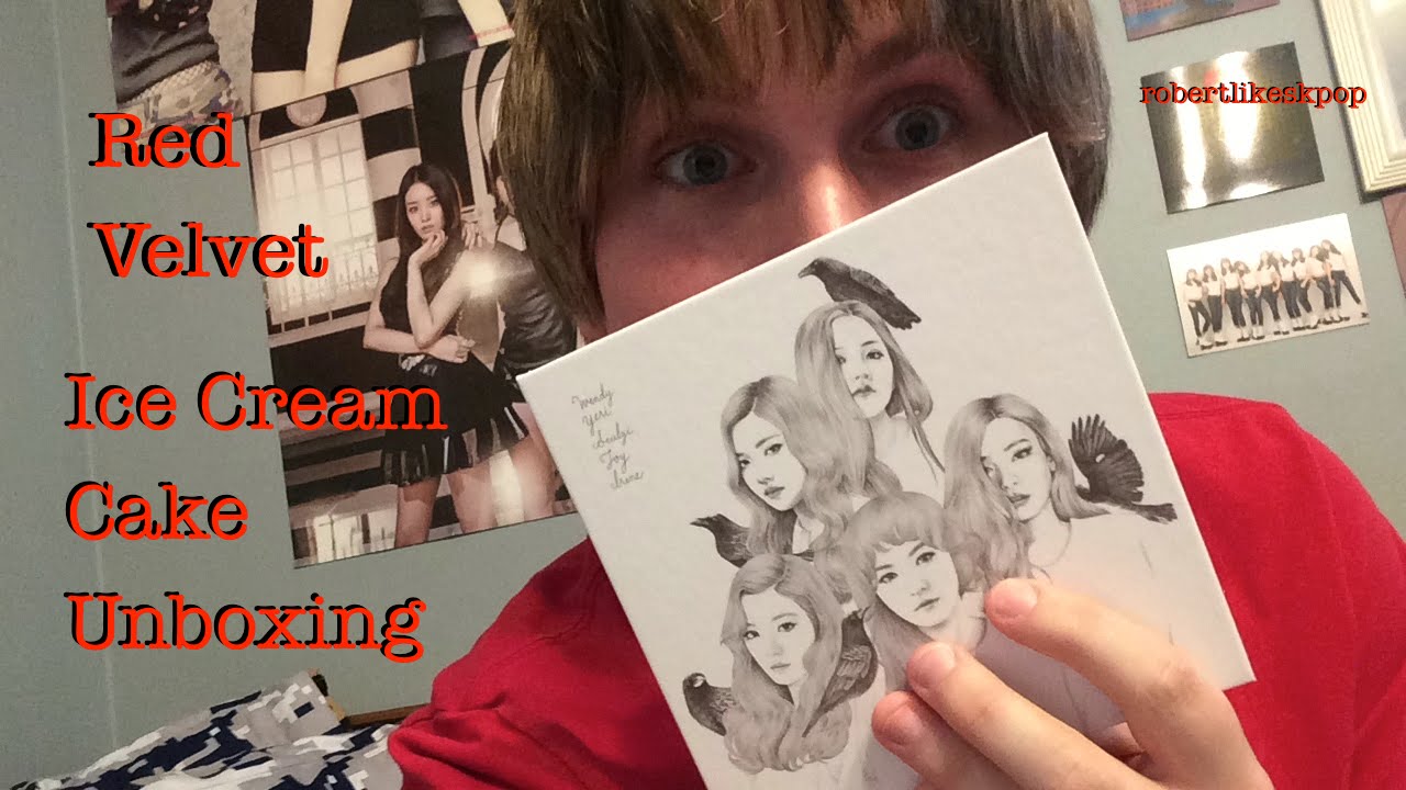 Unboxing Red Velvet 1st Mini Album Ice Cream Cake Automatic Version Cd Poster Youtube