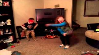 Ethan and Riley Harlem Shake