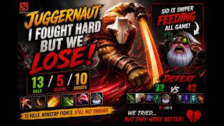 The Most Painful Juggernaut Game Ever! 13 Kills Couldn't Save It 😭