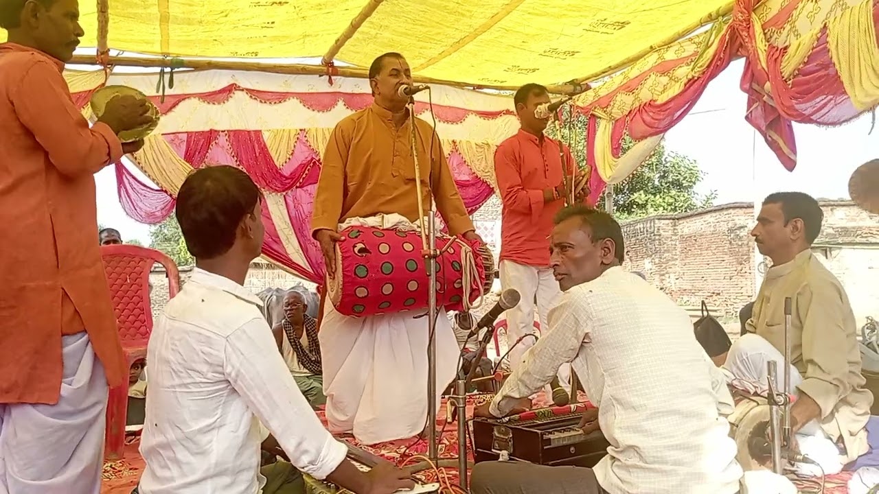 #video #viral नारदी भजन कीर्तन महंत दिनेश पांडे सिंगर बबूआ अजीत राज