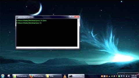 Output of Mouse event handling in Java using MouseListener Interface