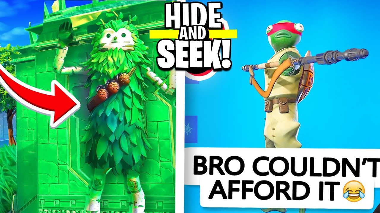 NICHT LACHEN in Fortnite HIDE AND MEMES!
