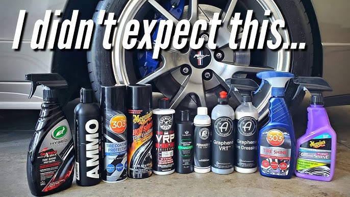 Tire Dressing 101 – Learning the Facts About Tire Shine Products