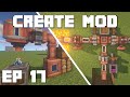Minecraft Create Mod Tutorial - Fluids, Pump, and Pipes Ep 17