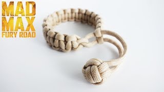 How to Make the Mad Max Monkey's Fist Paracord Bracelet Tutorial