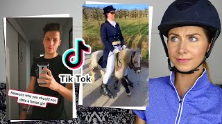 EQUESTRIAN REACTS TO 'FUNNY' HORSE TIKTOKS!