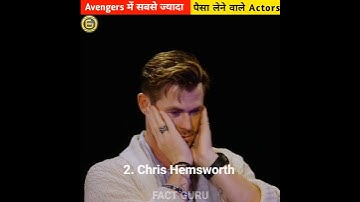 Highest Paid ACTORS In AVENGERS | AVENGERS |#shorts #avengers #marvel
