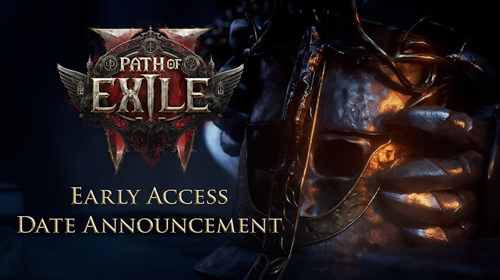 Path of Exile 2 - Early Access Date Announcement 4K