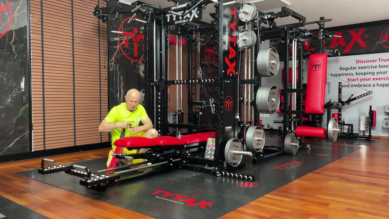 TYTAX T1-X-1092 // ИДЕАЛЬНЫЙ ДОМАШНИЙ ТРЕНАЖЕРНЫЙ ЗАЛ - Лучшее упражнение для спины на тренажере ...