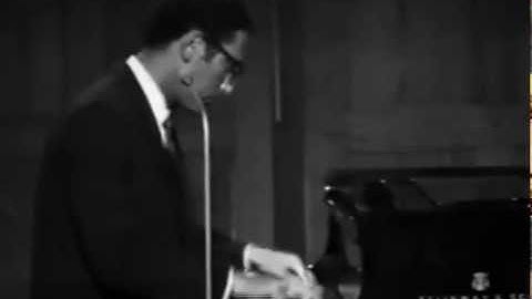 Tom Lehrer - My Home Town - LIVE FILM From Copenhagen in 1967