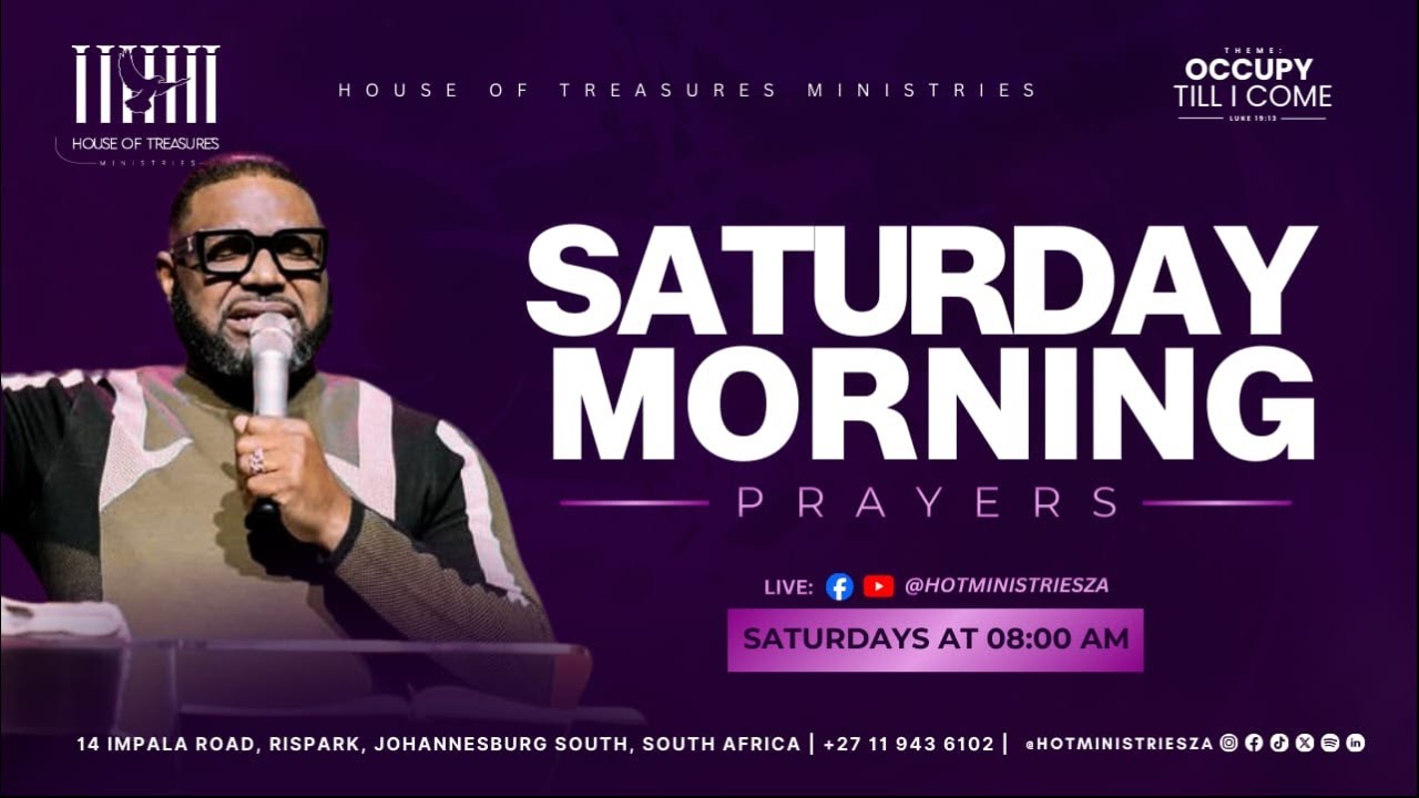 Saturday Morning Prayers Service || Culture Shift - Apostle Felix Okohk