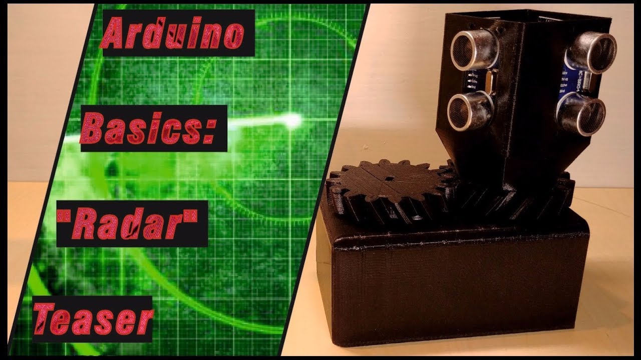 Radar Teaser Arduino Basic Tutorial 4 5 YouTube radar teaser arduino basic tutorial 4 5 youtube