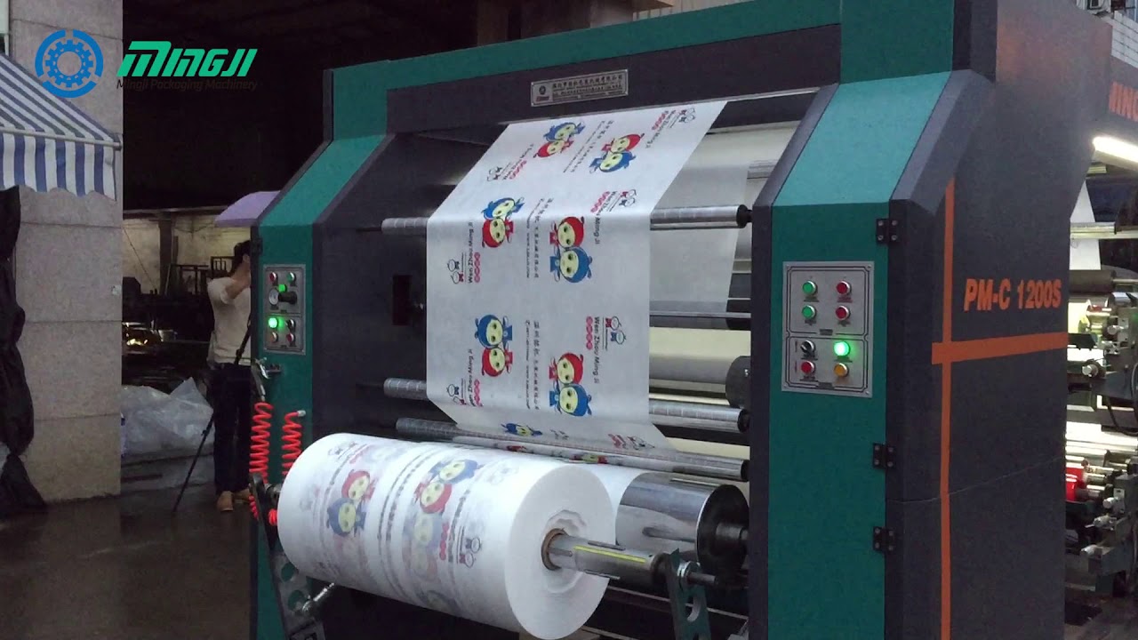 4Color Non-woven Flexo Printing Machine