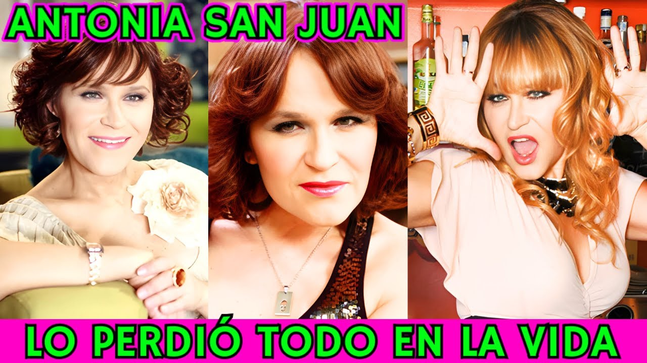 🎭▶La VERDAD OCULTA de ANTONIA SAN JUAN la ACTRIZ que CAYÓ al VACÍO