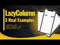 LazyColumn in Jetpack Compose | Smooth List, Multi Select & Expandable Items
