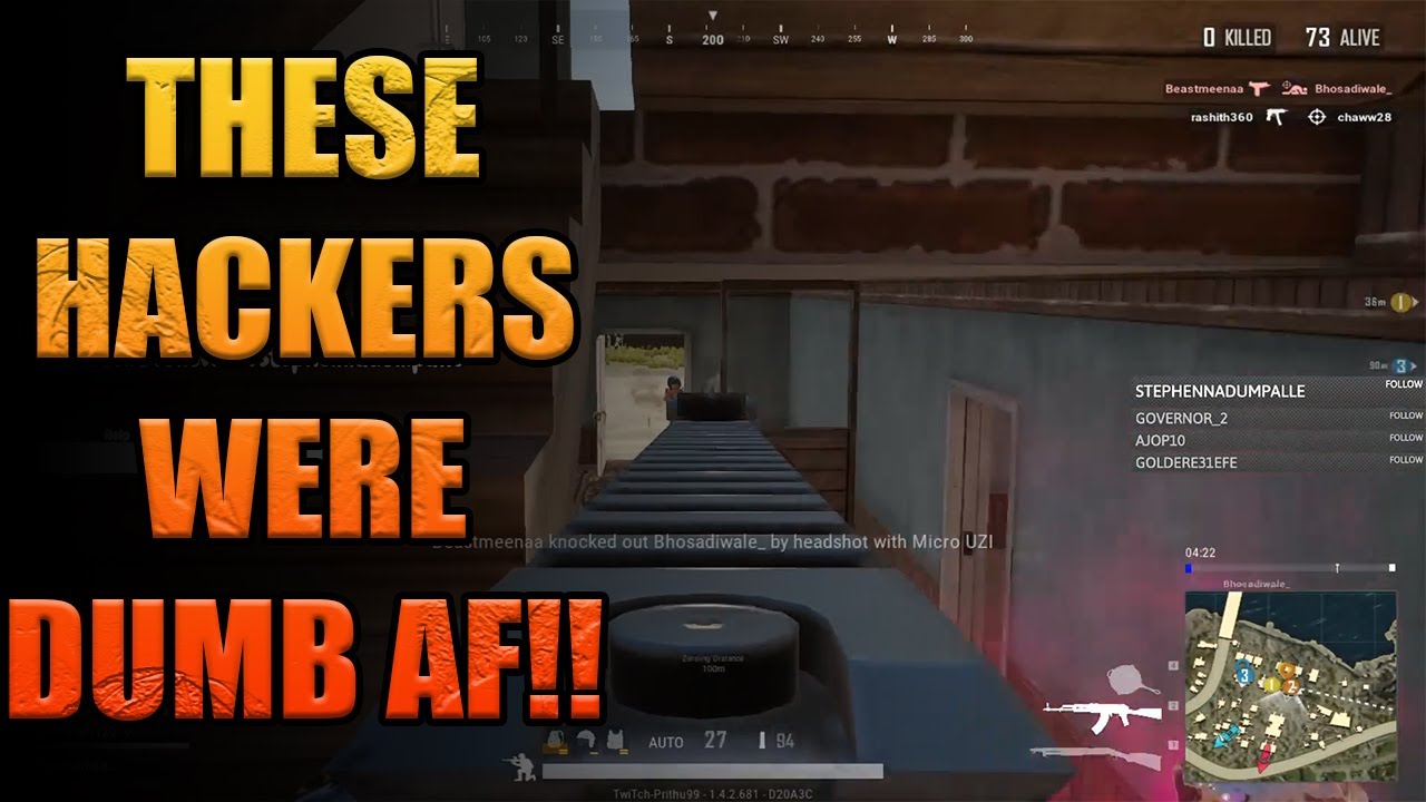 WHEN I MET TWO DUMB HACKERS IN PUBG PC LITE || AMD RADEON 540