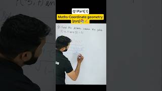 class 10 Maths coordinate geometry distance formula #previousyearquestion #class10maths#pcm_wale_sir