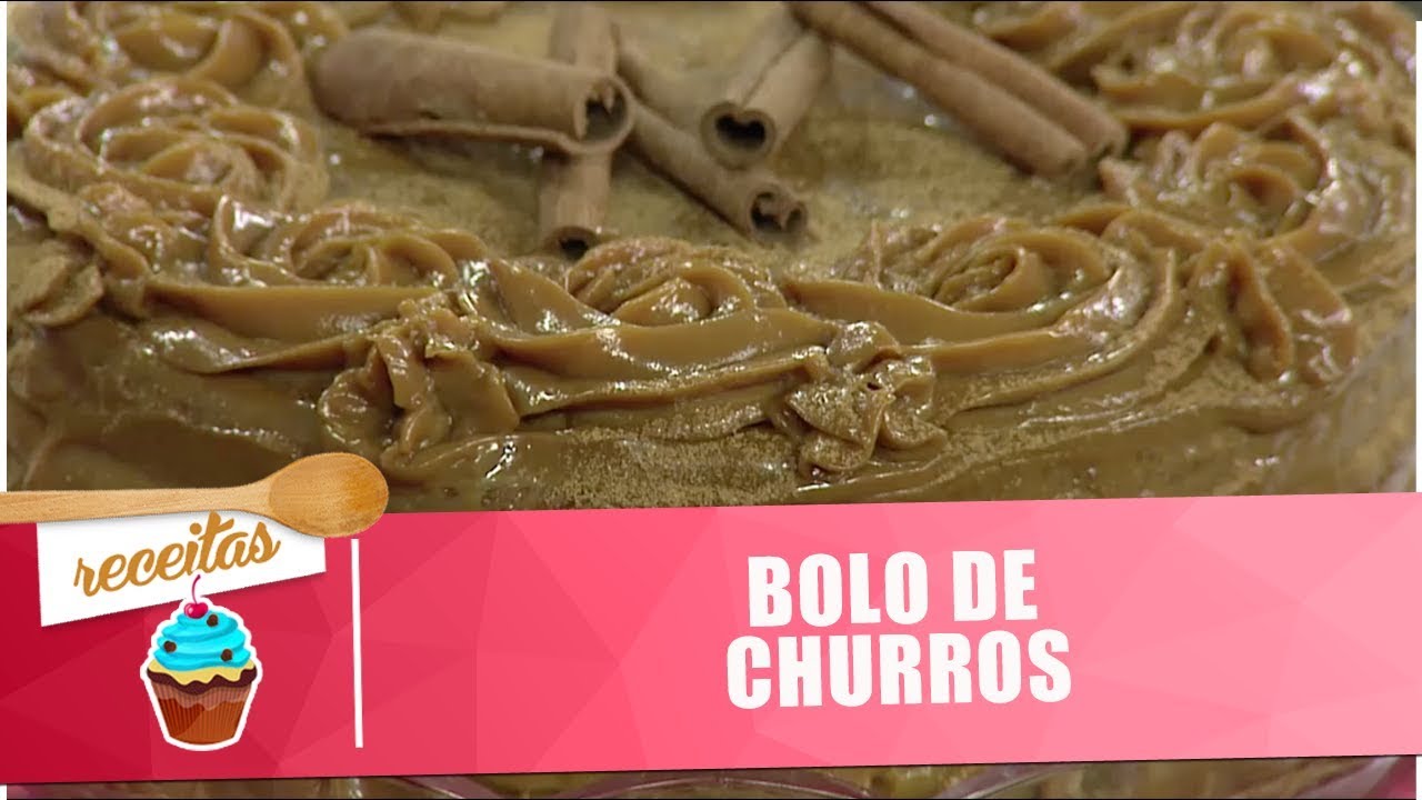 APRENDA A FAZER UM DELICIOSO BOLO DE CHURROS VIDA MELHOR 31/07/18