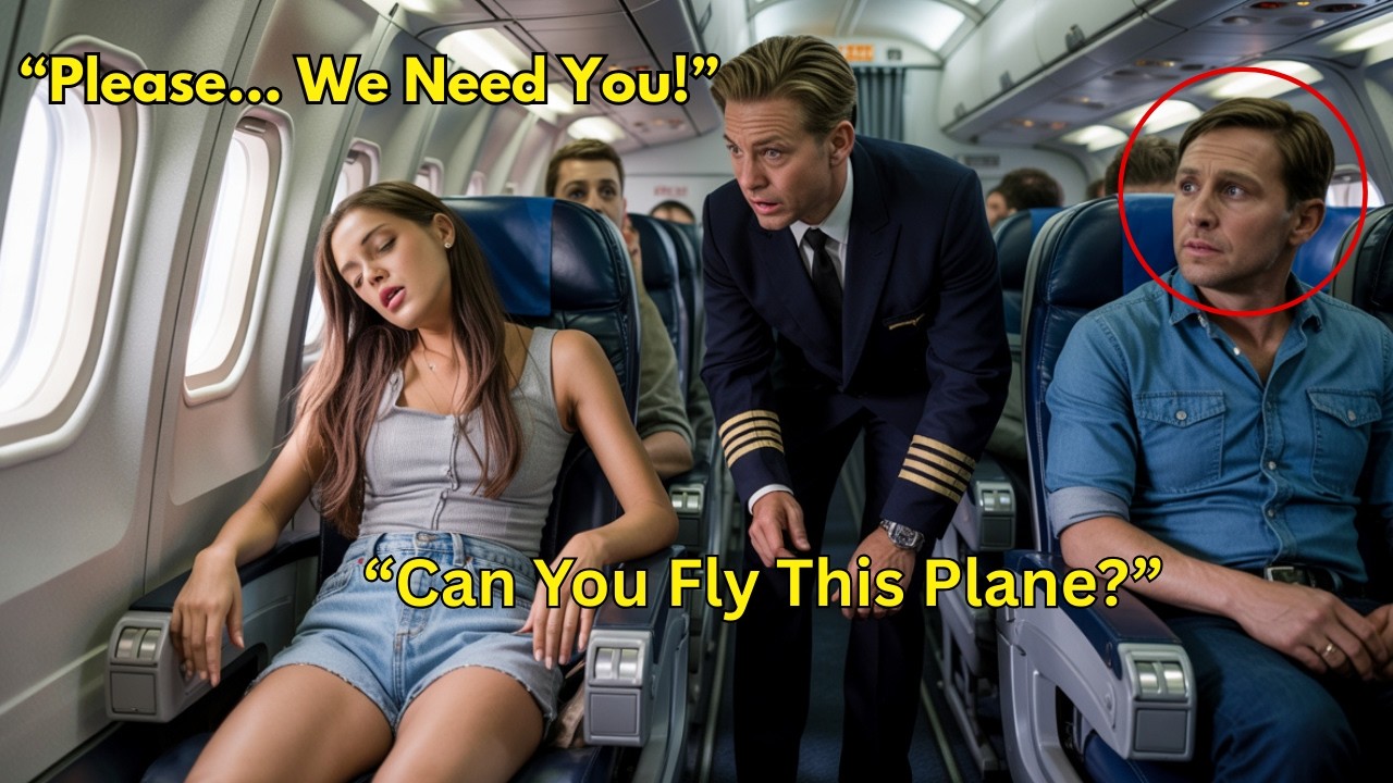 She Was Dozing in 7C — Until the Captain Asked, ‘Can Anyone Fly This Plane? @Pro Zih Stories