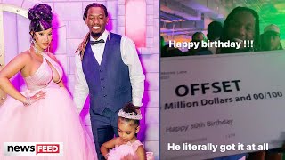 Fans REACT to Cardi B’s 2 MILLION Dollar Gift to Offset! (WATCH!)